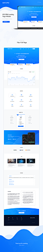 BTCCPRO-A Landing Page Web Design : This is a web page design about Digital Currency.
