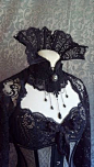 Dramatic Victorian Steampunk Gothic Vampire black by kvodesign