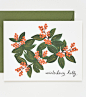 Winterberry Holly Card