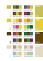 经典配色方案之黄色系 by 经验分享 - UEhtml设计师交流平台 网页设计 界面设计