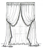 【新提醒】以前收集的窗帘手绘图 分享给大家~ - 马蹄网