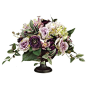 Rose, Ranunculus and Cymbidium Orchid Arrangement: 