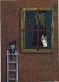 渡辺あきお的作品——全是可爱的小猫咪。。。