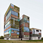 比利时艺术家Filip Dujardin虚构建筑系列作品——【不可能建筑】