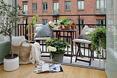 廖丁樱-室内设计师采集到阳台花园、户外花园