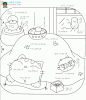 拼布画-拼布小猫制作，包含图纸下载-创意生活,手工制作╭★肉丁网