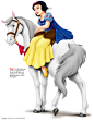 《白雪公主》系列之公主骑白马源文件