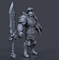 Hercules Skin for SMITE, David Riddle : Another Smite Skin I made the Hi poly for, done entirely in ZBrush