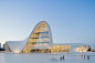 阿塞拜疆阿利耶夫文化中心(Heydar Aliyev Centre)扎哈·哈迪德建筑设计案例|建筑作品|图站 - www.aijpg.com_360图片