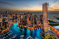 General 6517x4350 city water sky Dubai