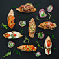 Bruschetta pattern by Dina (Food Photography) on 500px