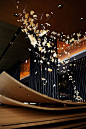 Nadaman restaurant at Shangri-La Hotel, Tokyo designed by Andre Fu