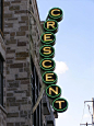 Crescent Sign in Austin, TX #ionart #custom #neon #sign #crescent #austin #texas: 