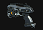 Ion Pistol, Julia Li : Highpoly Ion Pistol from Dust 514