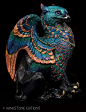 火鸡狮鹫 Occellated turkey griffin by *Reptangle on deviantART