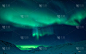 朗伊尔城,斯匹兹卑尔根,斯瓦尔巴德群岛,北极光,山,挪威,南极洲,特隆姆瑟,极光,磁铁