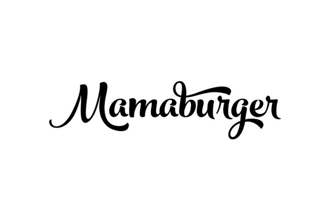 Mamaburger汉堡餐厅品牌形象VI...