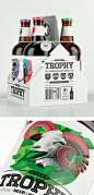 "Trophy Beer by Galya Akhmetz…" in Packaging : Trophy Beer by Galya Akhmetzyanova