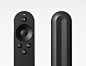 Front and back views of Player remote