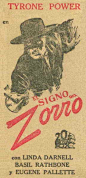 1940 - El signo del zorro - The Mark of Zorro