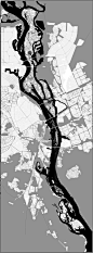 Urban Design Map of Kiev, it appears that the creator used illustrator.  I was drawn to this diagram due to the beautiful center layout.  It almost reminds me of how ink may dribble down as if by accident.