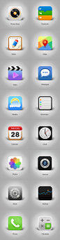 手机图标设计  #UI# #iOS#  苹果图标设计 写实图标 icon