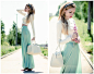 Tini Tani - Serginnetti Skirt, Bershka Bag, By Tini Tani Top, Zara Necklace - Mint