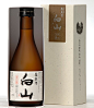 日本进口清酒万岁乐白山纯米大吟酿清酒使用精米