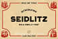 Seidlitz Font :  