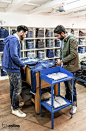 DENHAM The Jeanmaker Store in Amsterdam.  : Undeniably one of Amsterdams most prestigious and intoxicating denim stores is located at Prinsengracht 495. It's home to the forward thinking brand DENHAM The Jeanmaker. There is 2 service & repair centres 