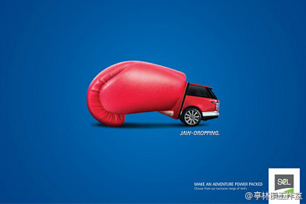 【创意广告】SEL豪华轿车系列广告设计。