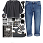A fashion look from August 2014 featuring Acne Studios, cropped jeans and platform sandals. Browse and shop related looks.