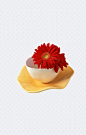 小雏菊装饰品|小雏菊,装饰品,碟子,碗,红色,花,装饰元素,设计元素
