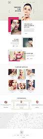 Template 58329 - Nail Studio  Responsive Website Template: 