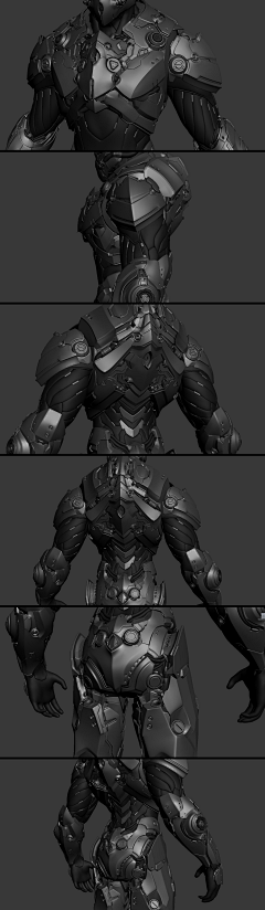 吹牛逼嘞采集到zbrush角色