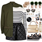 #edgy #cool #citylook #stripes #militarychic #military #michaelkors #sneakers #personalstyle #beoriginal 

@polyvore-editorial @polyvore