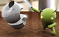 Android VS Apple Lightsaber