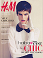 “封面模特”的派对季百变着装Look！H&M; 2012 “Magazine Winter”系列女装Lookbook，超模Saskia de Brauw、Toni Garrn和Magdalena Frackowiak共同演绎，摄影师Camilla Akrans掌镜