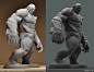 3D Printed Characters : Digital Sculpture, 3D Character Prints