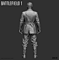 Battlefield 1 - Officer Highres, Rui Mu : I Made the body and accessories, the face and hair by Linus Hamilton.