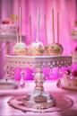 粉紫梦幻婚礼+来自：婚礼时光——关注婚礼的一切，分享最美好的时光。#婚礼甜品# #棒棒糖#