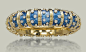 Lot 98 - AN ENAMEL AND DIAMOND 'JACKIE' BRACELET, BY JEAN SCHLUMBERGER, TIFFANY 