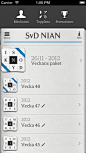 SvD NIAN文字游戏手机界面设计，来源自黄蜂网http://woofeng.cn/