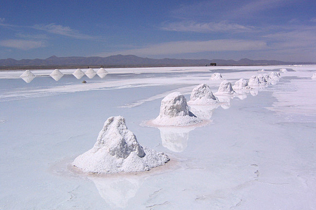 乌尤尼盐沼， 玻利维亚