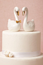 Wedding Swans Cake Toppers.