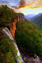 Lovely Fitzroy Falls –摩顿国家公园、 澳大利亚
