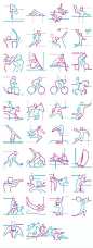 Creative Review 2012 Olympics pictograms launched #olympic #pictogram #london #2012 #game
