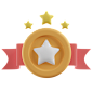 Rate Badge 3D