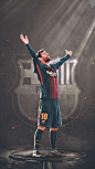 My idol #messi number one