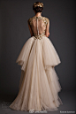 Krikor Jabotian 2014春夏婚纱礼服，独特的裁剪艺术与镶嵌工艺，精致华丽的阵容，释放出无与伦比的魅力。